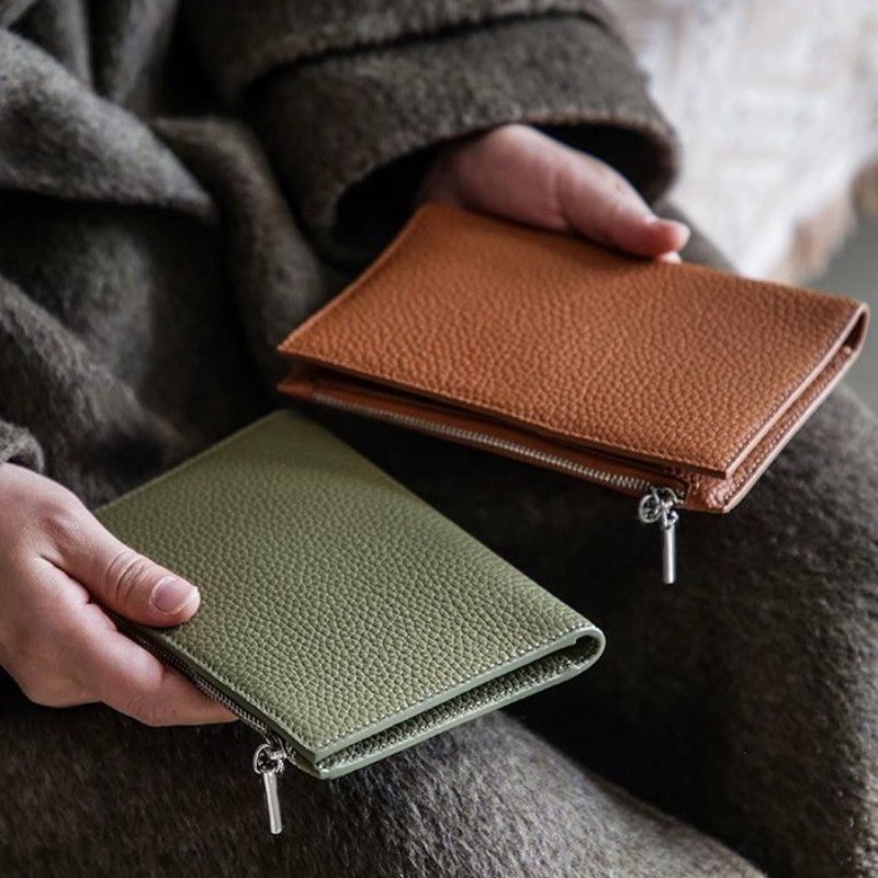 Passport Wallet Rfid - Leder-Reisepasshülle, wasserdicht, für Reisen, Kreditkarten, Geldbörse,