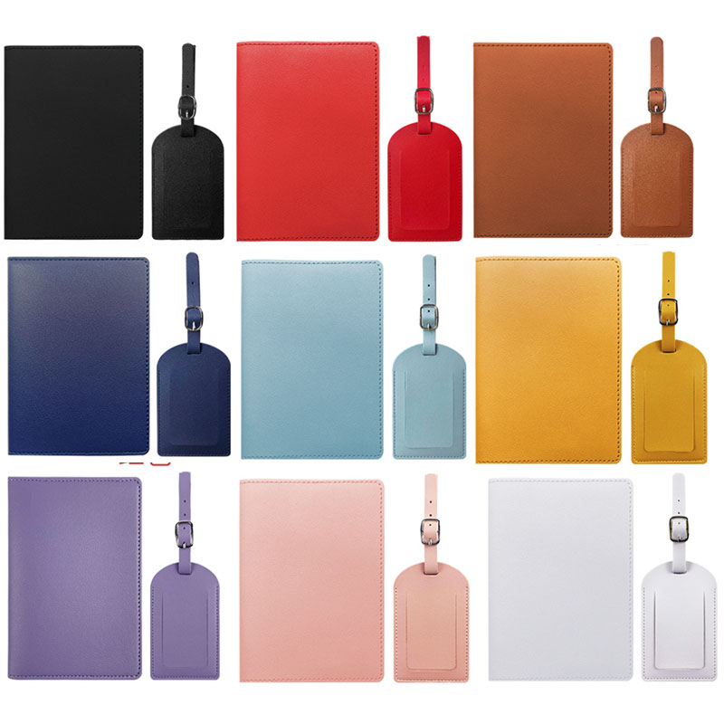 Passport Wallet Rfid - Reise PU Reisepass Abdeckung Gepäck Tags