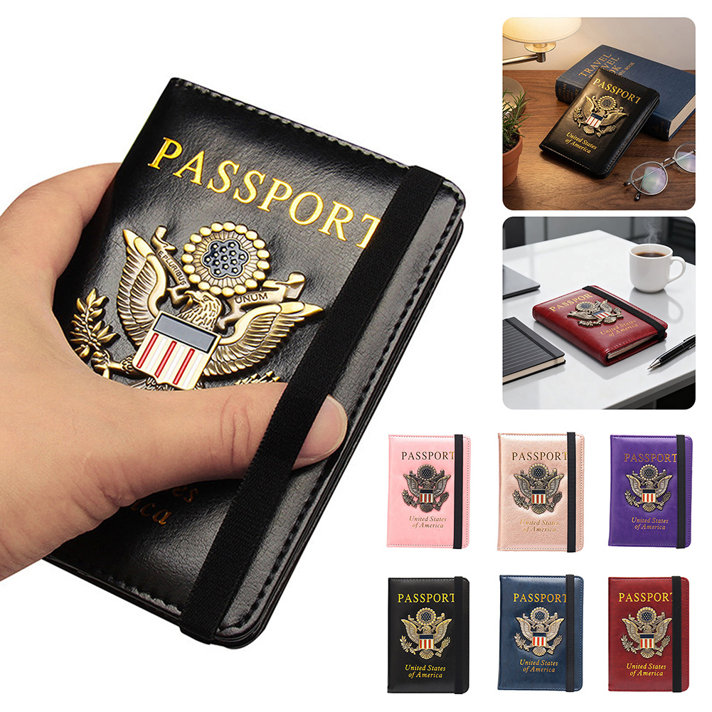Passport Wallet Rfid - RFID-Passhalter für Reisen, wasserdichte Passhülle mit