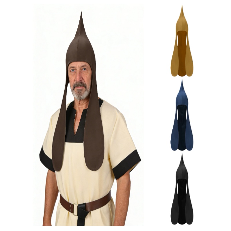 Men'S Victorian Accessories - Mittelalterlicher Herren-Ohrenschutz Moldyce Hood Viktorianische Kleidungszubehörteile