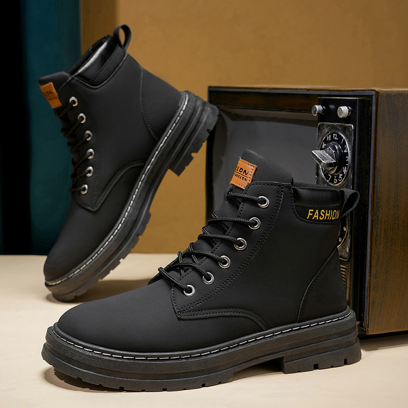 Men Accessories Style - 2022 Neue klassische mittelhohe Herrenstiefel –