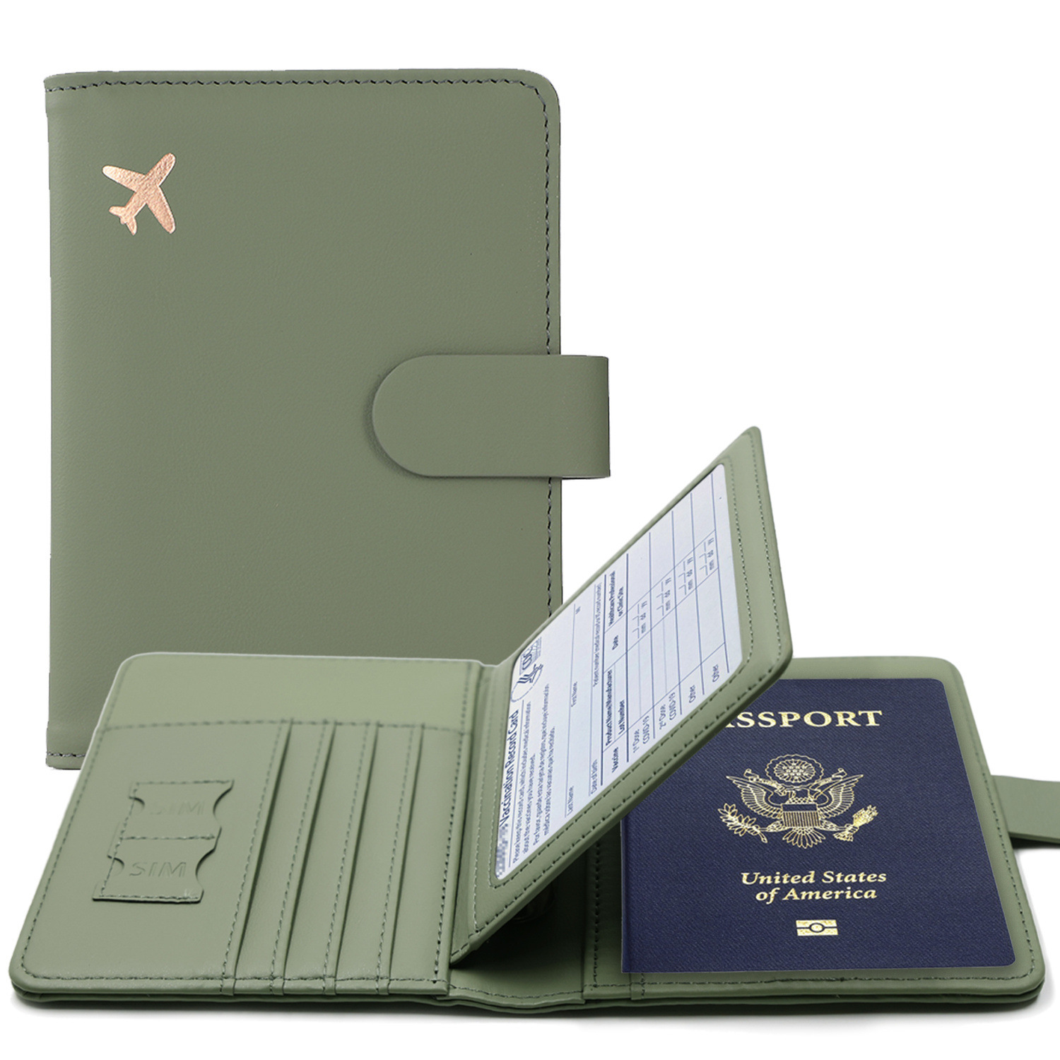 Passport Wallet Rfid - RFID Passport Abdeckung Fall Reisepass Multifunktionale
