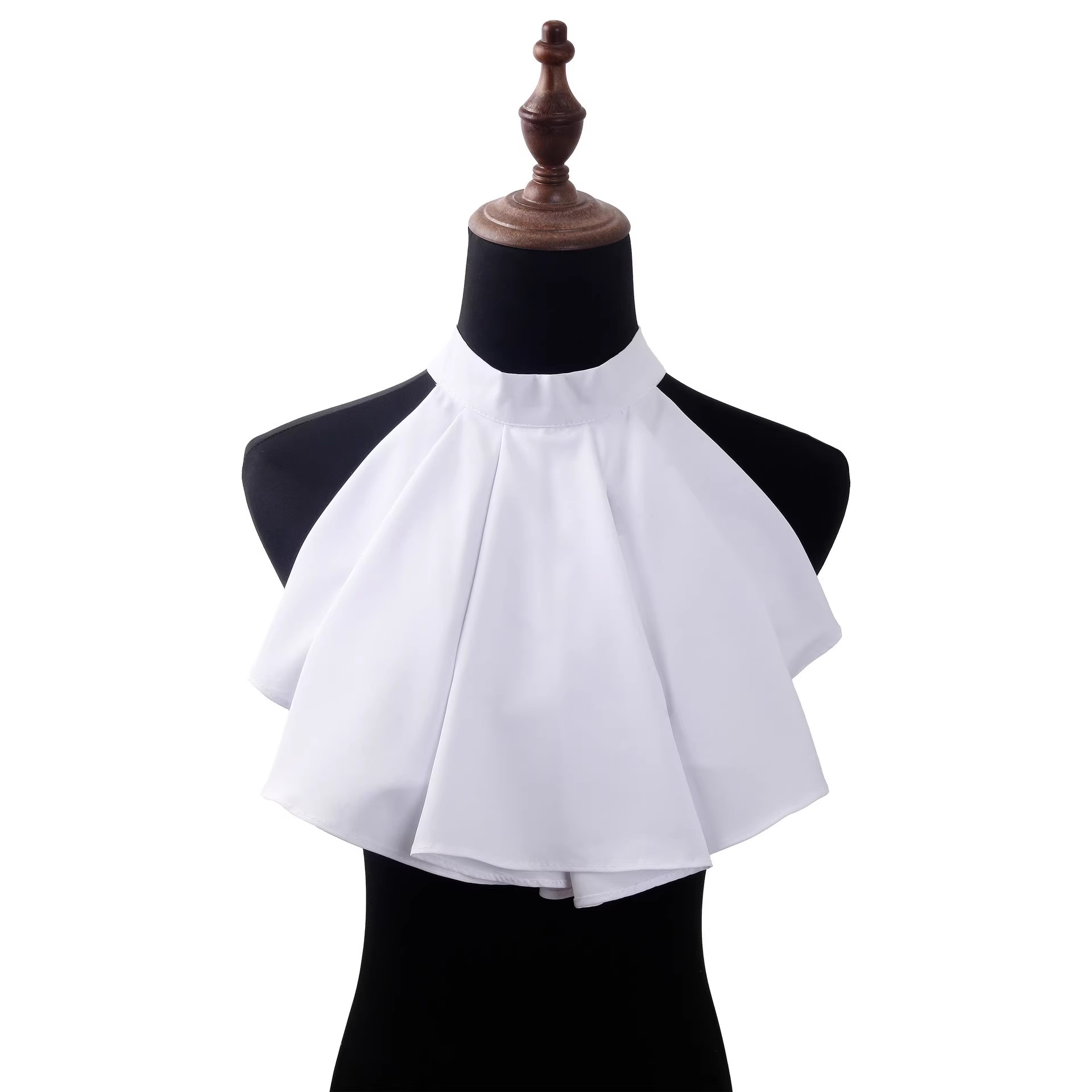 Men'S Victorian Accessories - Viktorianischer Halskragen Gerüschter Spitzen-Jabot für Erwachsene