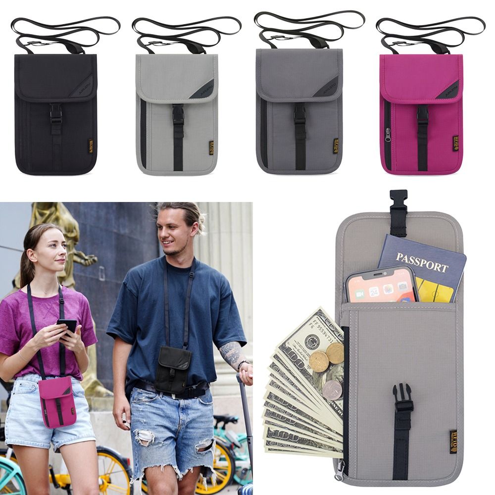 Passport Wallet Rfid - Tragbare Reise Schutzhülle Sicherheit Tasche Brieftasche