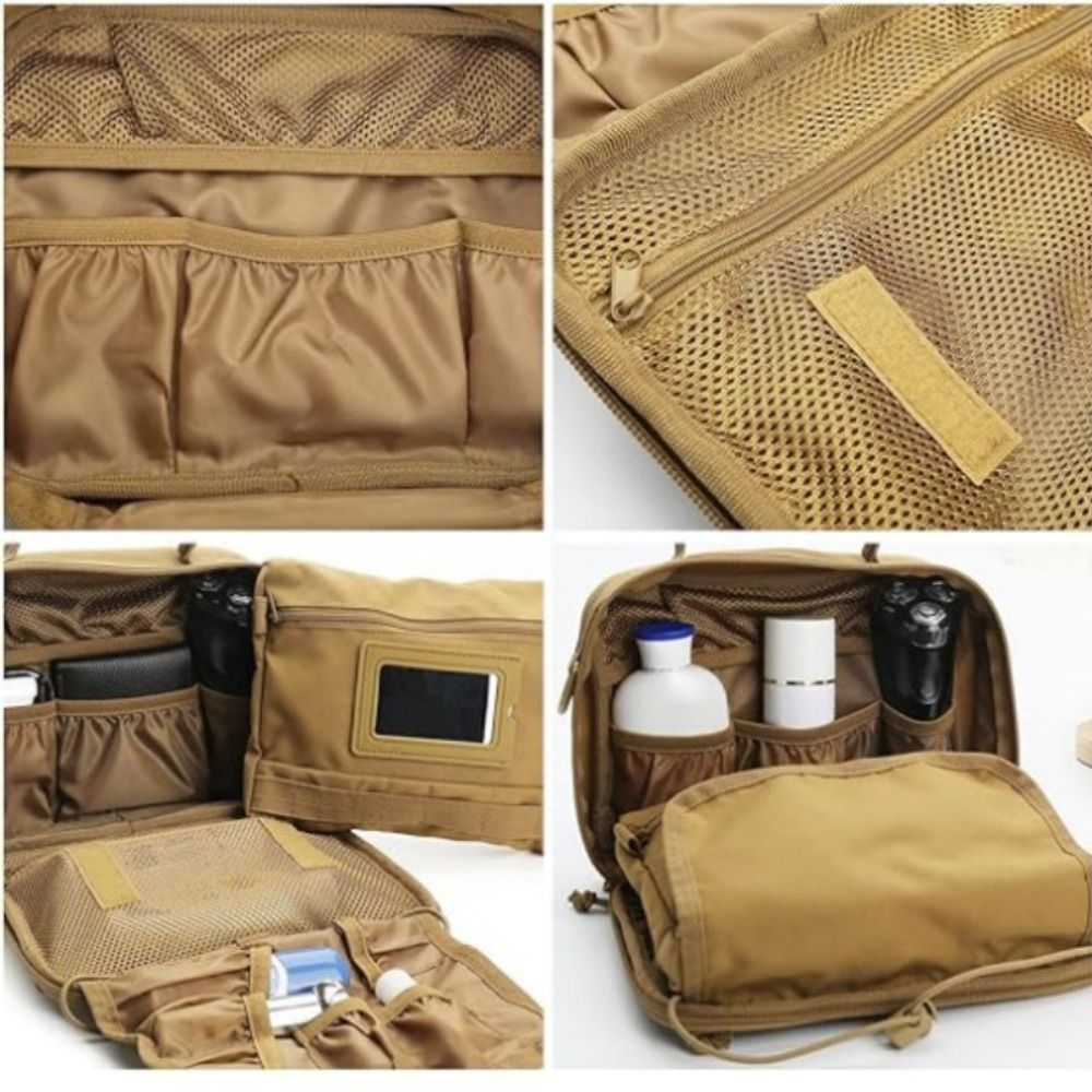 Men Accessories Kit Bag - Hängende Kulturtasche für Männer, mehrere Taschen,
