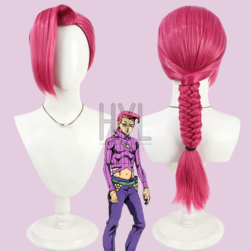 Men Accessories Look - Anime JOJO Vinegar Doppio Cosplay Perücke