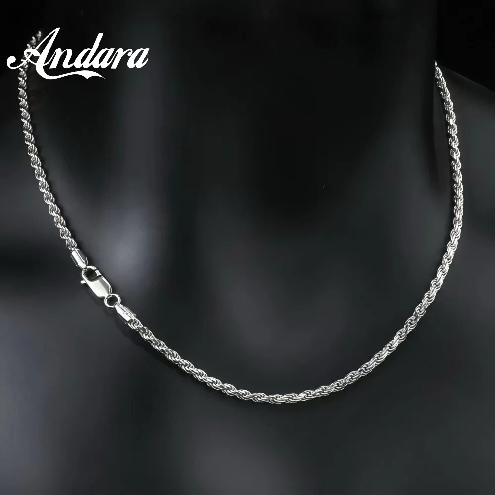Men Accessories Singapore - Hip-Hop-Halskette für Männer aus 925er Sterlingsilber