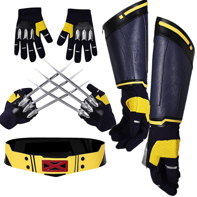 Men Accessories Style - Wolf Logan Cosplay Gürtel Handschuhe Krallen