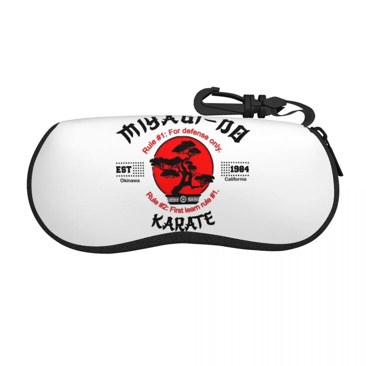 Men Accessories Rule - Miyagi Do Karate Rules Shell Brillenetui