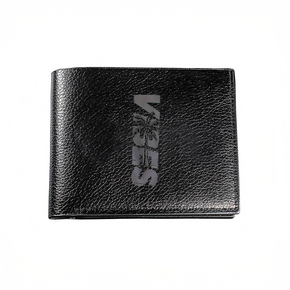 Men Accessories Look - Vibes Bedruckte Herren-Geldbörse, Kartenhalter, Lässiger Business-Stil,
