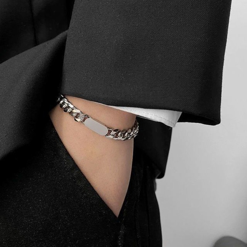 Men Accessories Look - Premium-Look Herren-Modearmband, schicker, einzigartiger, edler Handgelenkschmuck,