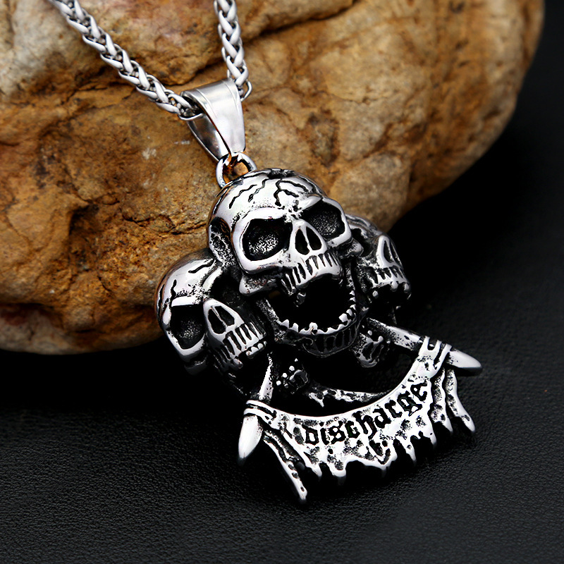 Dominante Hip-Hop-Rock-Halsket – Men Accessories Look Bewertung und Preis