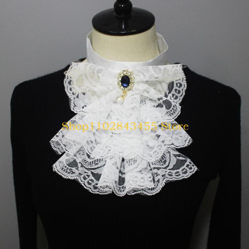 49MC Clown-Tüll-Rüschenkragen, – Men'S Victorian Accessories Bewertung und Preis