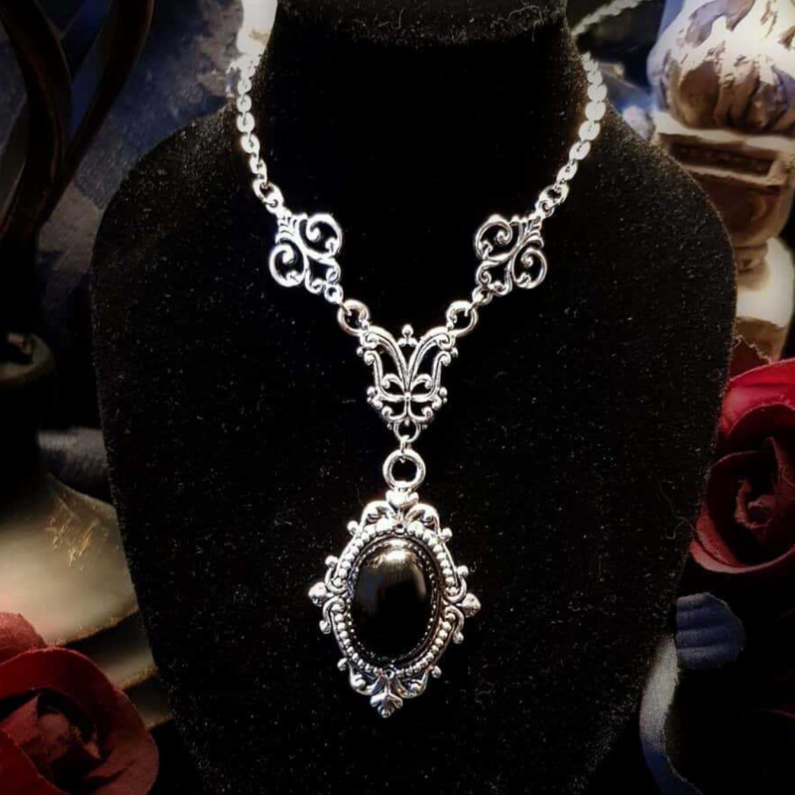Vampir-Kamee-Halskette, Blut-K – Men'S Victorian Accessories Bewertung und Preis