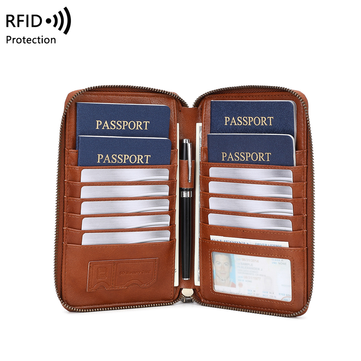 Trendiges Flugzeug-Design RFID – Passport Wallet Rfid Bewertung und Preis