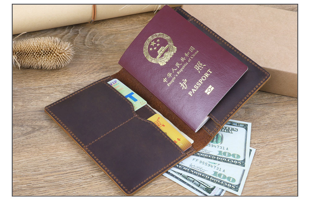 Crazy Horse Leder Reisepass Fa – Passport Wallet Rfid Bewertung und Preis