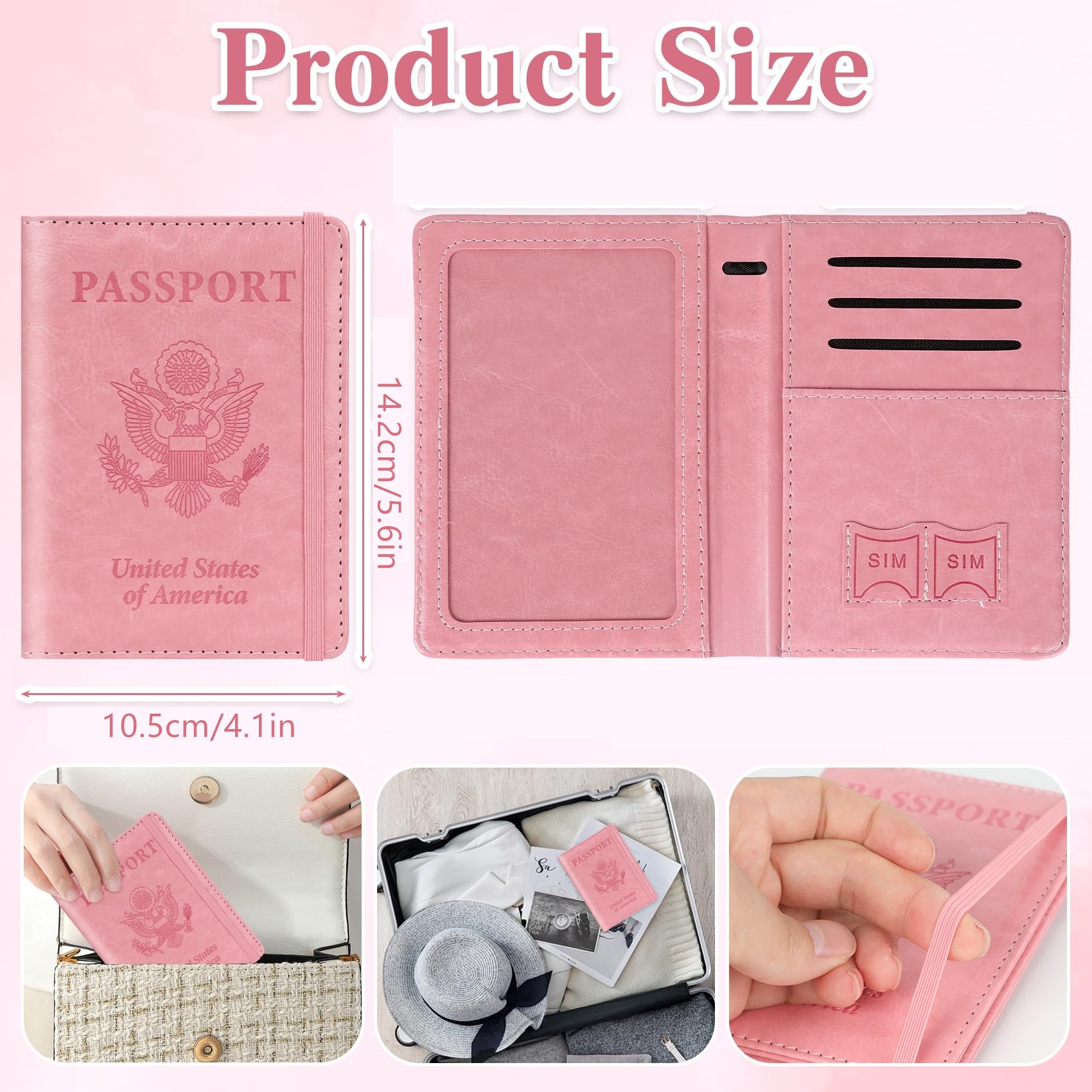 Reisepass-Etui, RFID-Schutz Re – Passport Wallet Rfid Bewertung und Preis