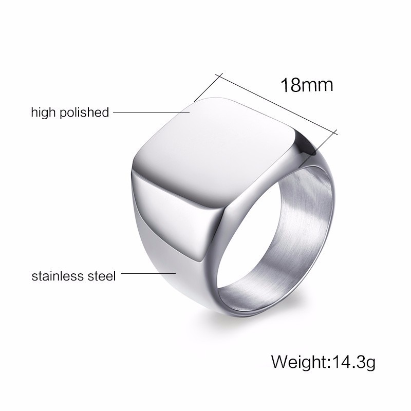 Vnox Freies Personalisierte St – Signet Ring Men Bewertung und Preis