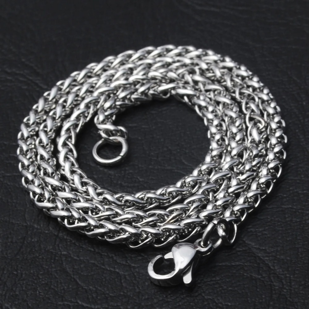 3 mm dicke Edelstahl-Drehkette – Men Accessories Singapore Bewertung und Preis