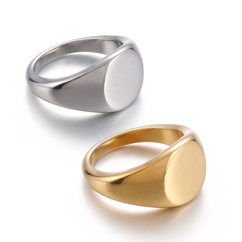 Siegelring aus Edelstahl, klas – Signet Ring Men Bewertung und Preis