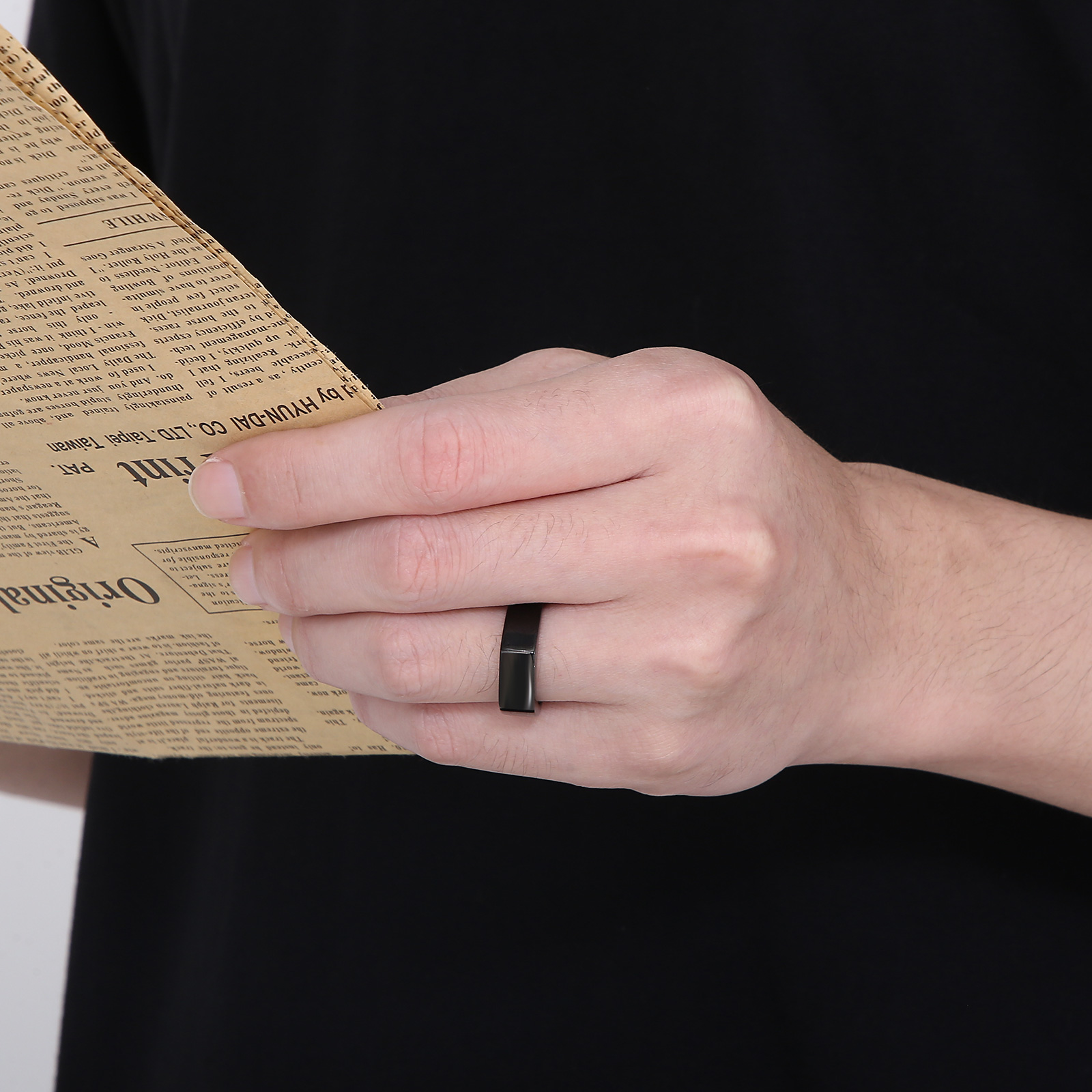Siegelring aus Edelstahl, klas – Signet Ring Men Bewertung und Preis