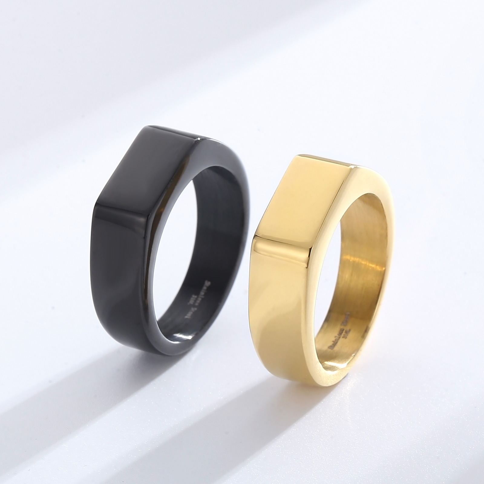 Siegelring aus Edelstahl, klas – Signet Ring Men Bewertung und Preis