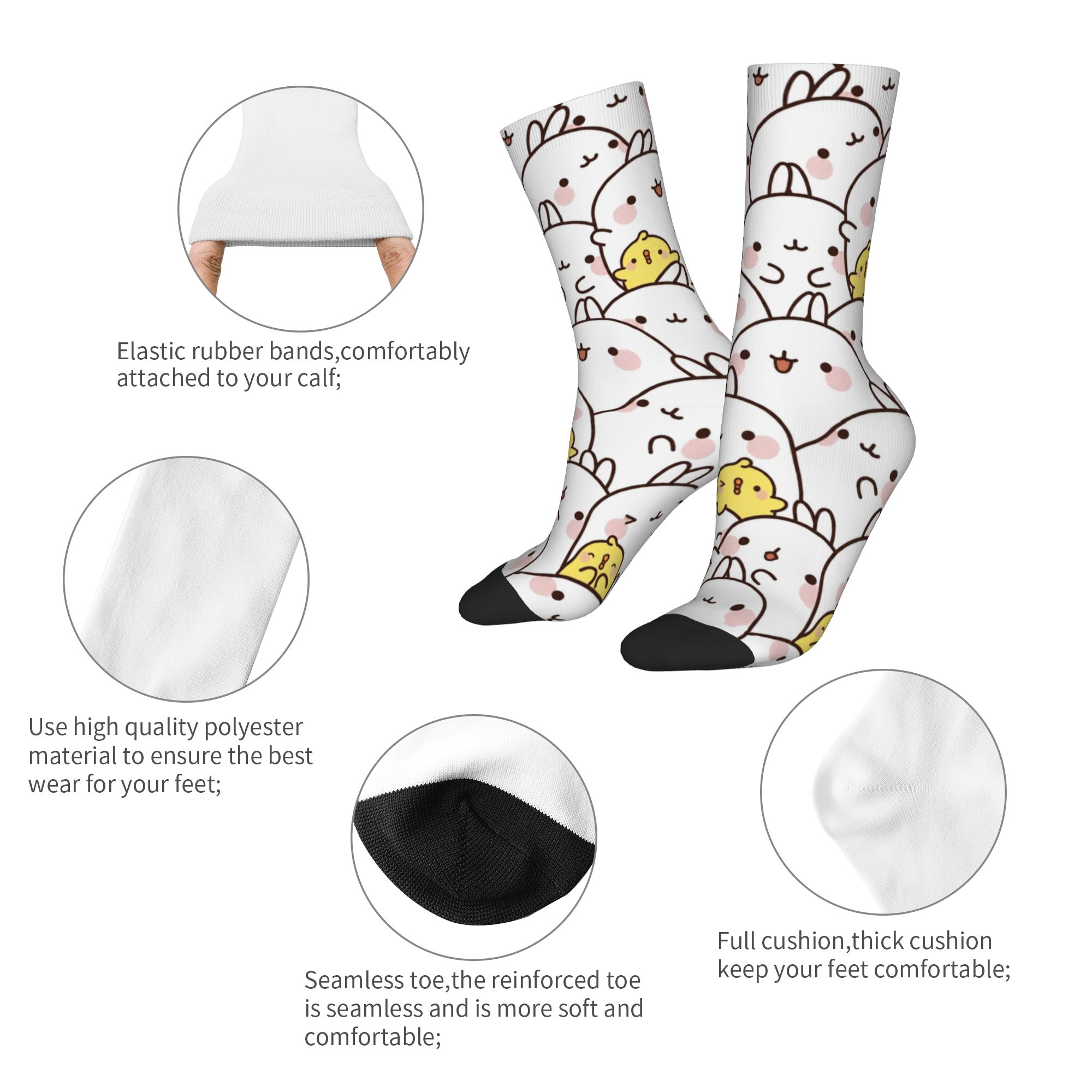Männer Frauen Molang Cartoon S – Men'S Accessories Best Bewertung und Preis