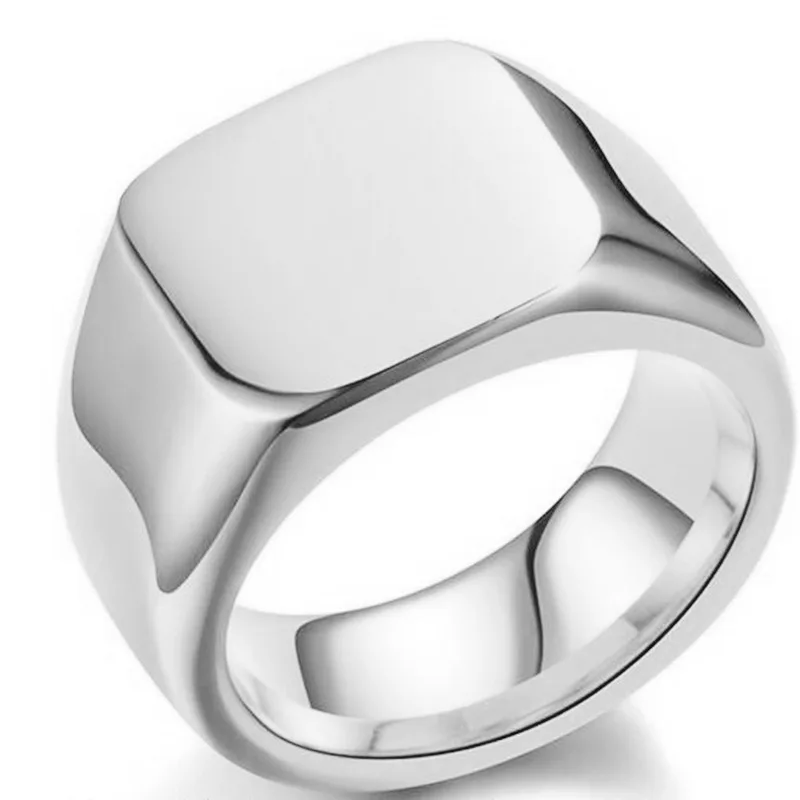 Signet Platz Finger Ringe Für  – Signet Ring Men Bewertung und Preis