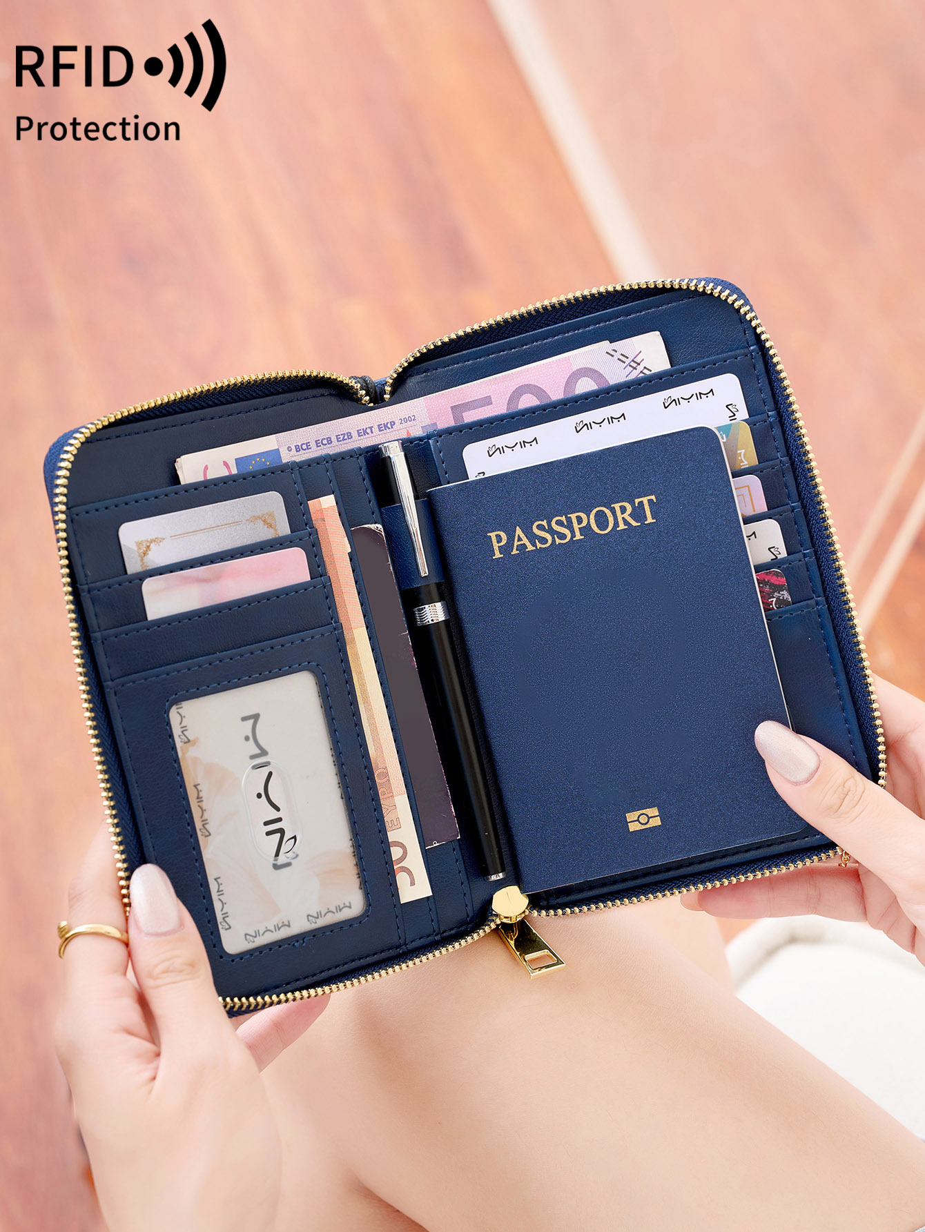 RFID-geschützter Reisepasshalt – Passport Wallet Rfid Bewertung und Preis