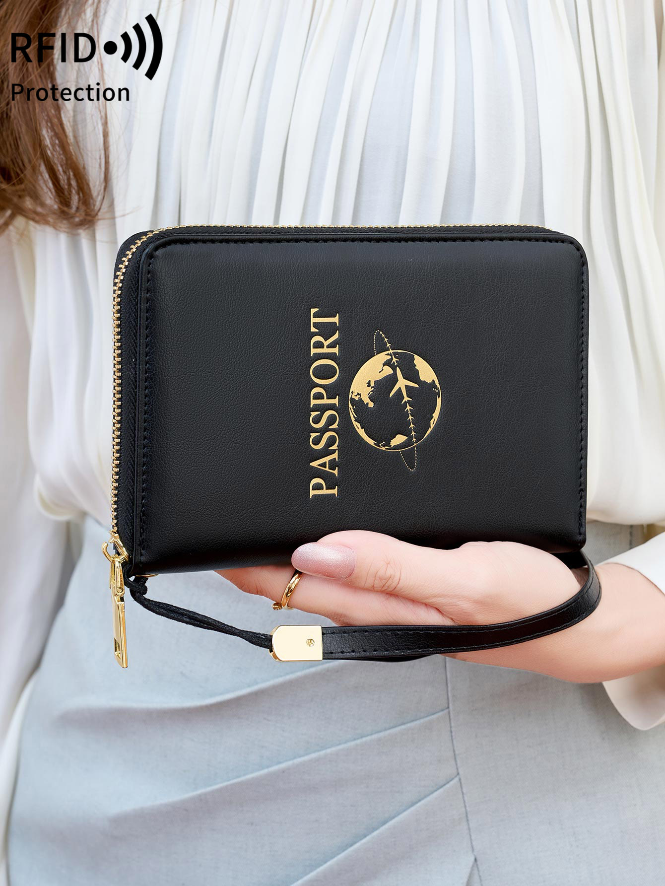 RFID-geschützter Reisepasshalt – Passport Wallet Rfid Bewertung und Preis