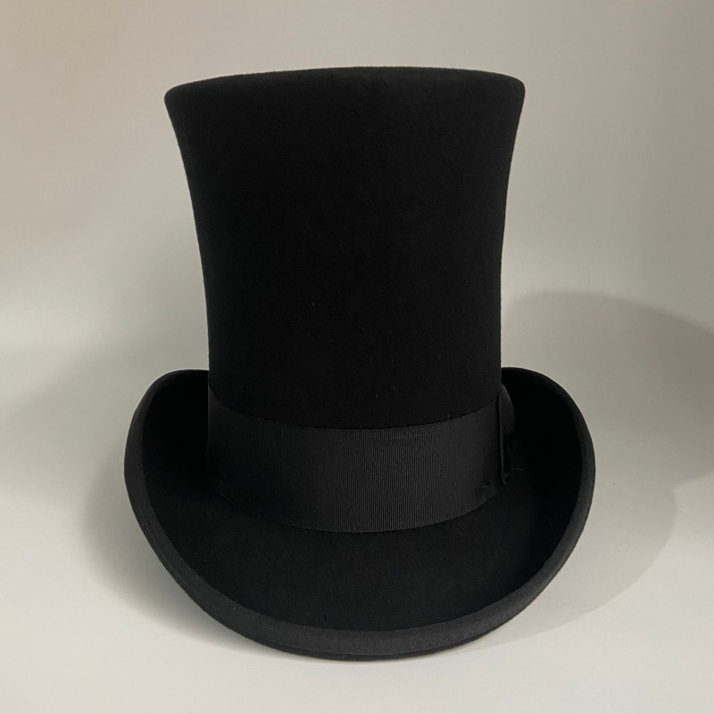 Schwarzer Wollfilz-Zylinderhut – Men'S Victorian Accessories Bewertung und Preis