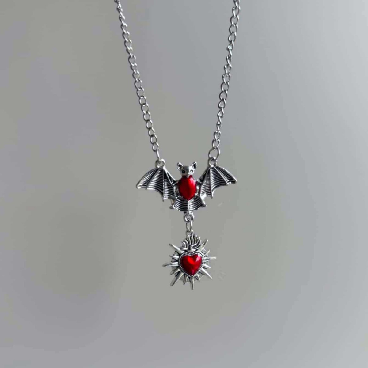 Spike Herz Fledermaus Halskett – Men'S Victorian Accessories Bewertung und Preis